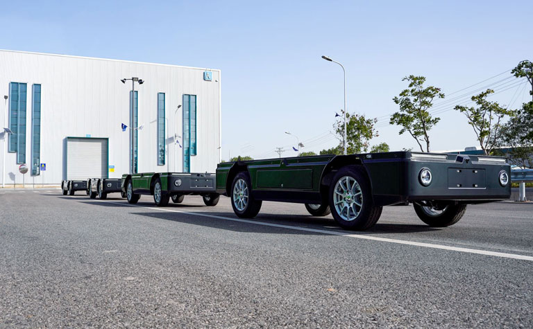 TEEMO智能滑板底盘，构建无人城配场景核心技术底座